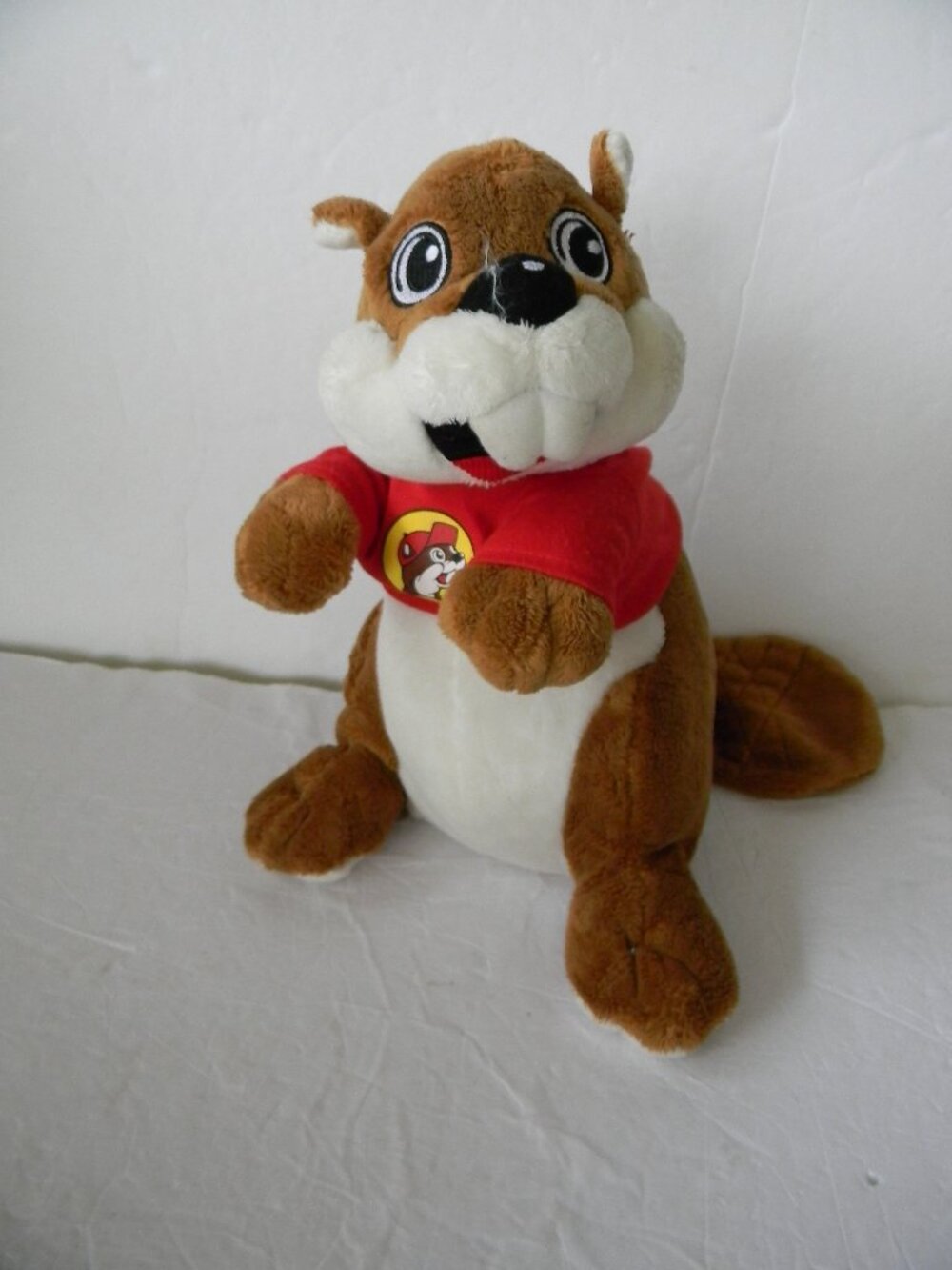 Buc-ees Beaver Mascot 10” Plush With T-Shirt Bucky Bucees Stuffed Animal Toy